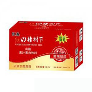 旺淼山楂树下果汁果肉饮料