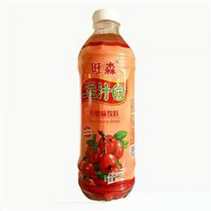 旺淼溢汁园山楂味饮料1.1L