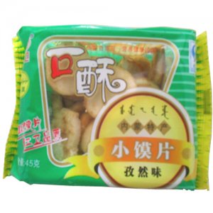 红卫45g孜然味小馍片