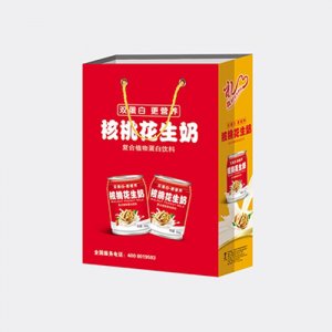 亲近福核桃花生奶复合植物蛋白饮料礼盒