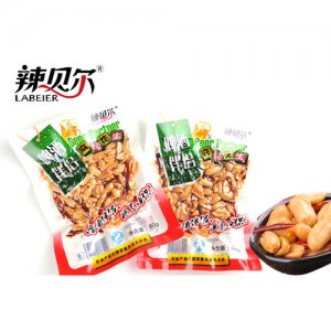 辣贝尔真空麻辣花生80g