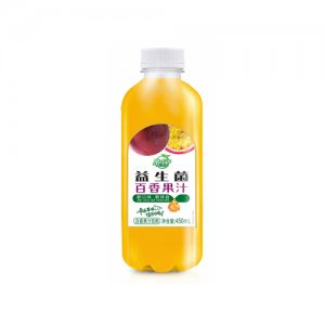 果哇伊益生菌百香果果汁450ml