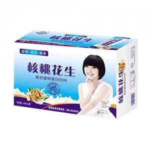 庞迪核桃花生复合植物蛋白饮料240ml箱装