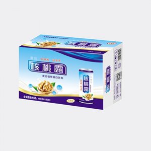 亲近福核桃露复合植物蛋白饮料箱子
