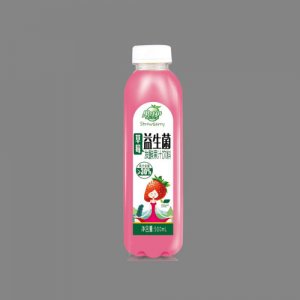 果哇伊益生菌草莓果汁饮料500ml
