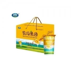 祁牧农场果园黄桃燕麦酸奶