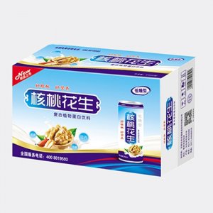 亲近福核桃花生复合蛋白植物饮料箱子