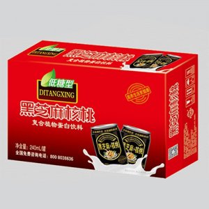 亲近福黑芝麻核桃复合植物蛋白饮料箱装