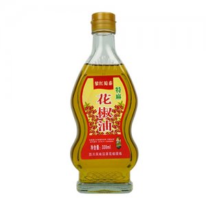 黎红蜀黍花椒油330ml
