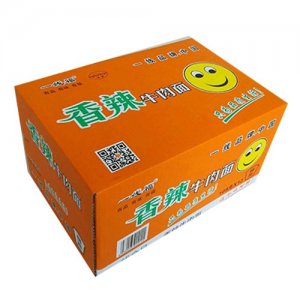 一线福公仔香辣牛肉面箱