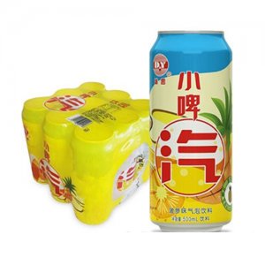 体宝达园小啤汽菠萝味气泡饮品500ml