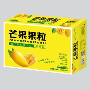 亲近福芒果果粒饮料箱装