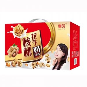 泉芳核桃花生奶植物蛋白饮品