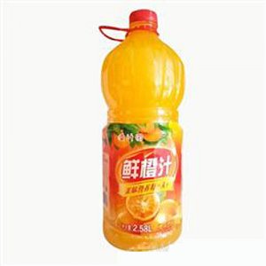溢汁园鲜橙汁2.58L