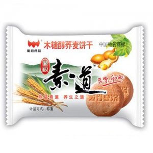 鼎福素道木糖醇荞麦饼干