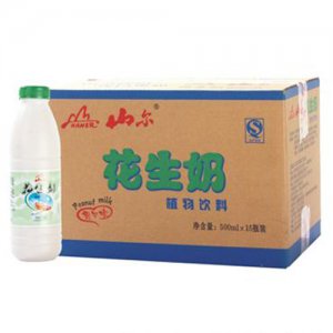 山尔500ml×15瓶果珍鲜花生奶植物饮料
