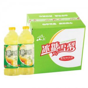 山尔冰糖雪梨味饮料箱装