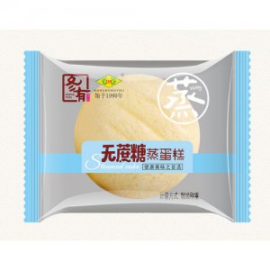冬有无蔗糖蒸蛋糕
