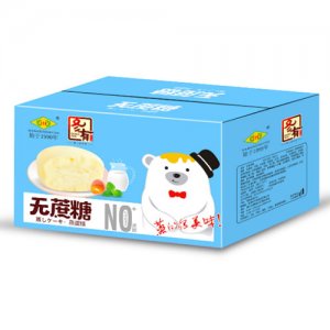 冬有无蔗糖蒸蛋糕-方箱