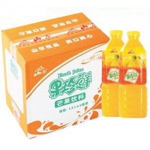 山尔1.5L×6瓶果珍鲜芒果饮料