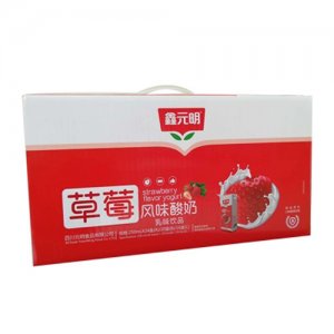 鑫元明草莓风味酸奶乳味饮料