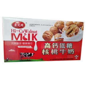 鑫元明高钙低糖核桃牛奶乳味饮品