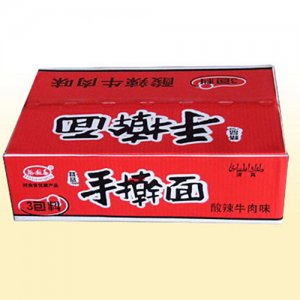 梨园春酸辣牛肉味手擀面
