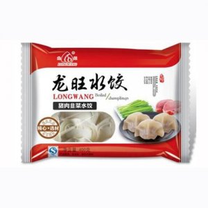 龙旺水饺猪肉韭菜400g