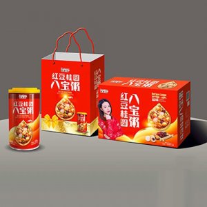 百世乐红豆桂圆八宝粥箱
