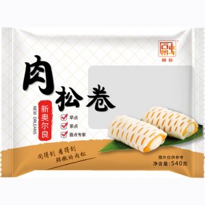 龙旺 新奥尔良肉松卷540g