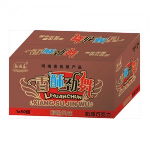 梨园春香酥劲舞奶油巧克力1x50