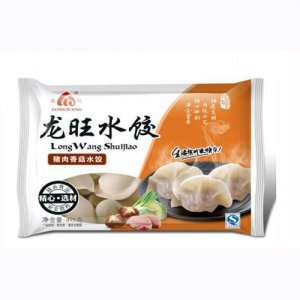 龙旺水饺猪肉香菇495g