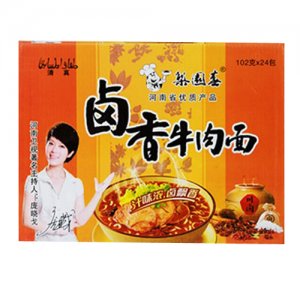 梨园春卤香牛肉面箱装