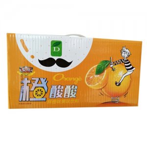 型栋橙酸酸鲜橙味果味饮料