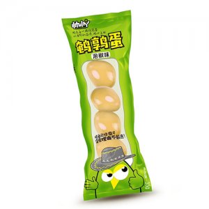 帅小丫鹌鹑蛋泡椒味35g