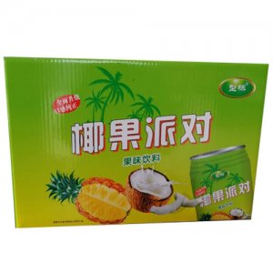 型栋椰果派对果味饮品