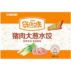 悠之味猪肉大葱水饺1kg