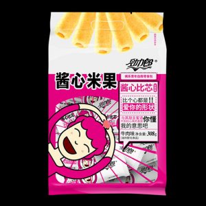 劲力郎酱心米果牛肉味