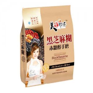 美食物语黑芝麻糊木糖醇手磨