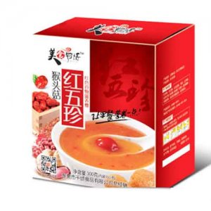 美食物语猴头菇红五珍小盒300g