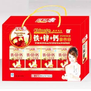 万福康铁+锌+钙400g