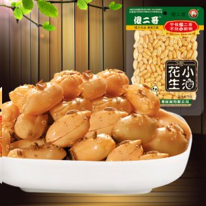 傻二哥小酒花生透明装-烧烤味-90g