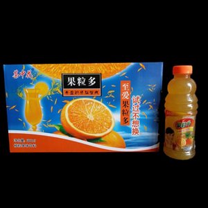 茶中花果粒多600ml