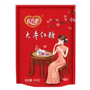 长方形大枣红糖300g
