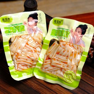 爱德尚脆爽凉皮酸辣味散装称重
