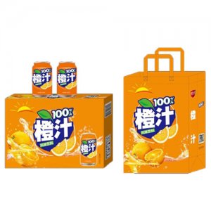 茶中花100%橙汁风味饮料