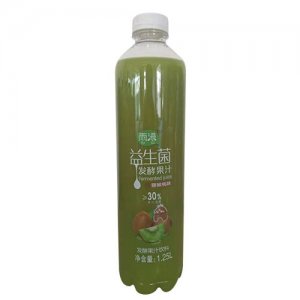 雨渌益生菌发酵果汁饮料猕猴桃味1.25L