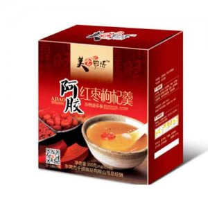 美食物语阿胶红枣枸杞羹小盒300g