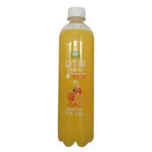 雨渌益生菌发酵果汁饮料甜橙味500ml