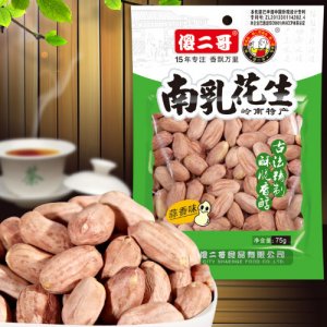 傻二哥南乳花生-蒜香味-75g